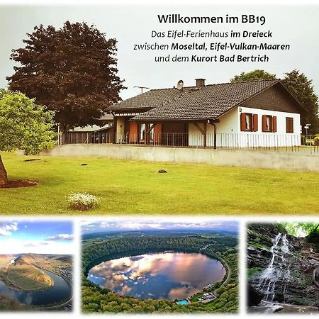 Bb19 Eifel-Ferienhaus Am Moseltal Mit Saunahaus Beuren  Kültér fotó