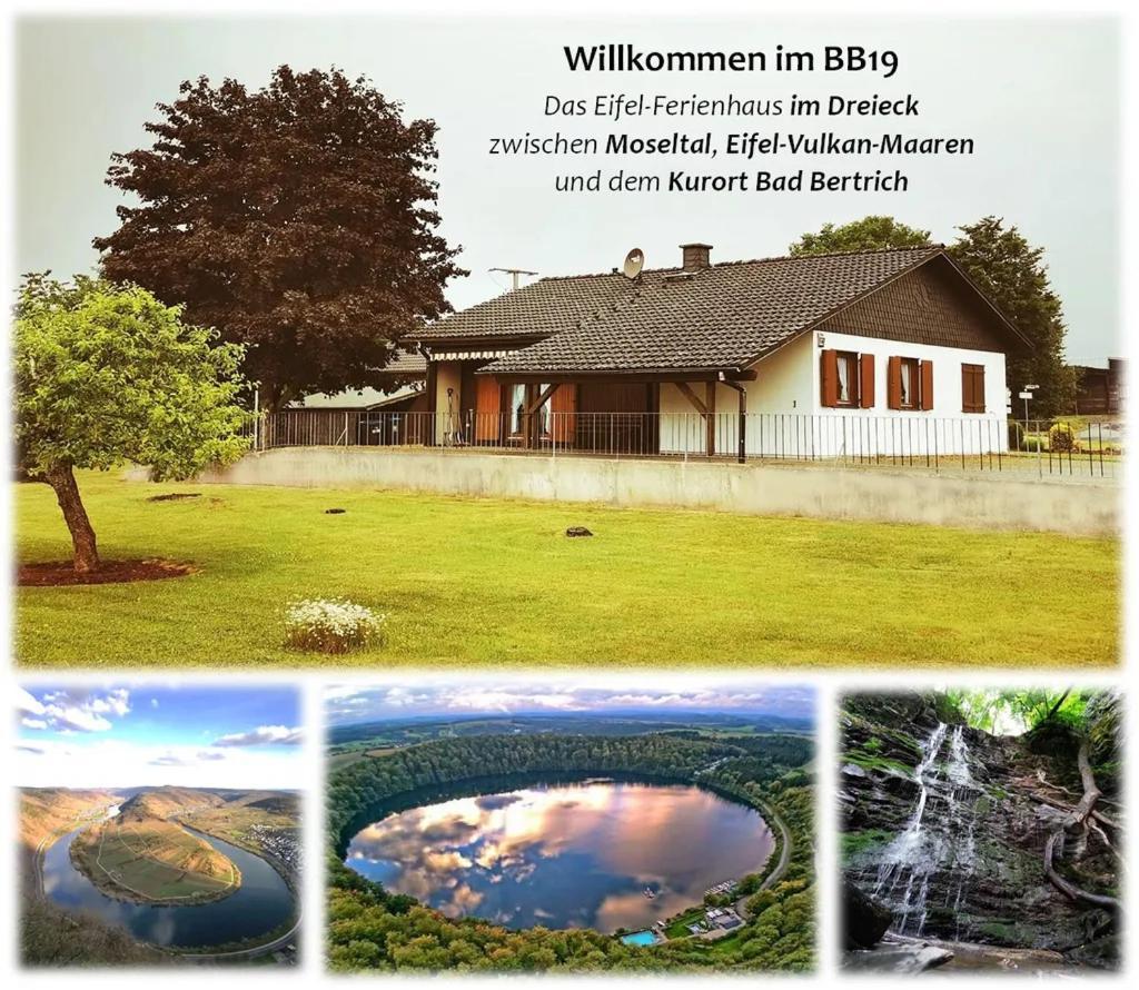 Bb19 Eifel-Ferienhaus Am Moseltal Mit Saunahaus Beuren  Kültér fotó